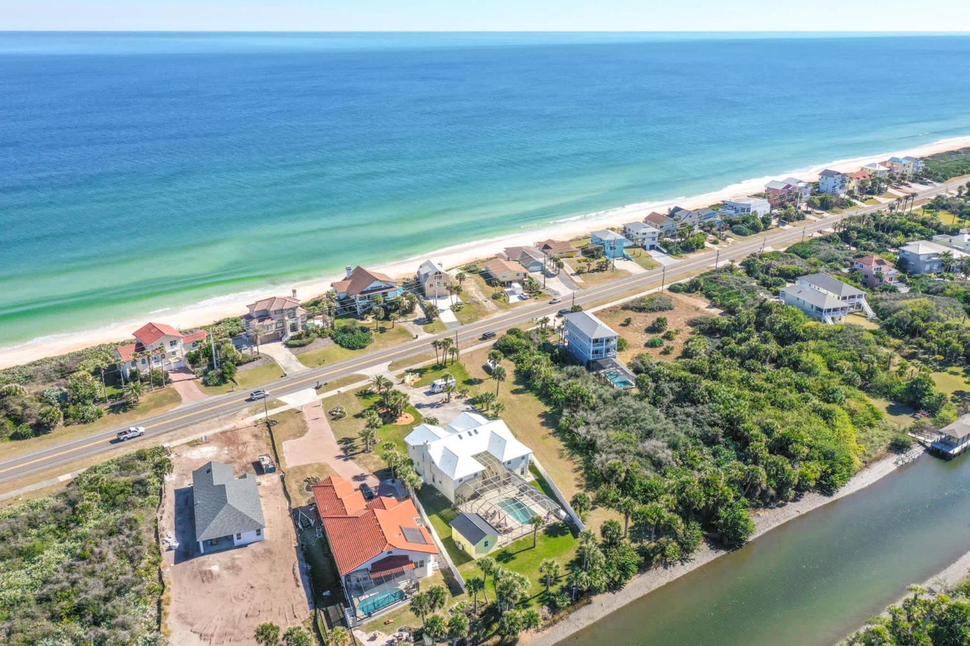 Flagler Beach Bed And Breakfast Pool Bbq Suite Extérieur photo